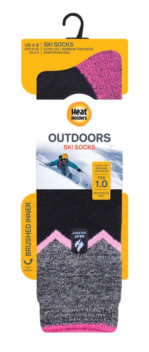 HEAT HOLDERS LITE - Calcetines de esquí térmicos ultrafinos Funky para hombre - Image 2