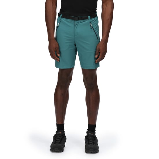 Regatta Mens Xert III Stretch Shorts (Pacific Green) - Image 4