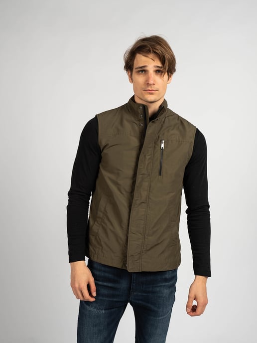 Chaleco Geox Vincit Hombre Verde - Image 3
