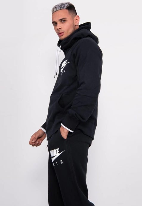 Chándal con cremallera y cremallera para hombre Nike Air en negro - Image 3