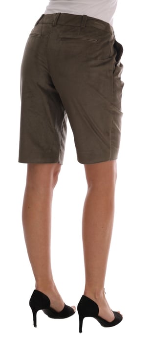 Bermudas de Terciopelo Marrón Ermanno Scervino - Image 3