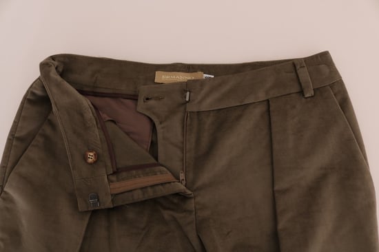 Bermudas de Terciopelo Marrón Ermanno Scervino - Image 4