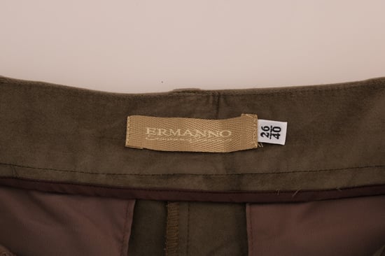 Bermudas de Terciopelo Marrón Ermanno Scervino - Image 5