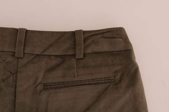 Bermudas de Terciopelo Marrón Ermanno Scervino - Image 6