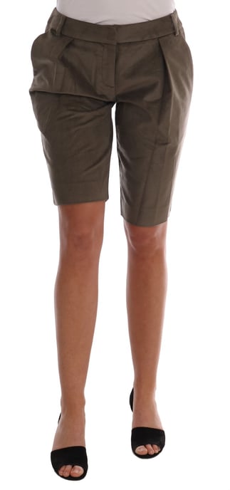 Bermudas de Terciopelo Marrón Ermanno Scervino - Image 1