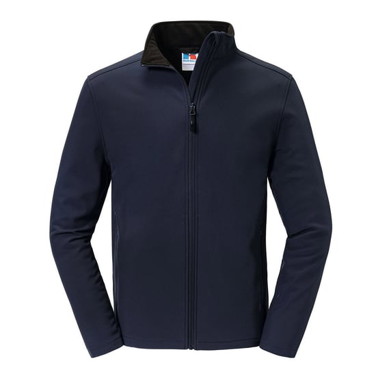 Russell Mens Essential Soft Shell Jacket (French Navy) - Image 1