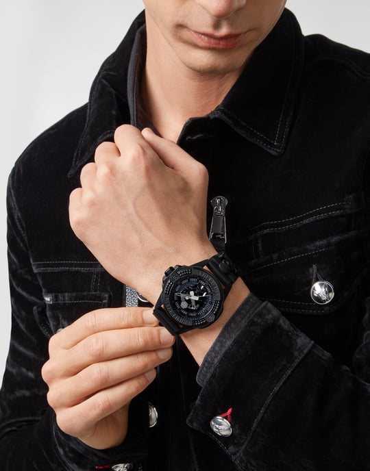 Philipp Plein The $kull Men's Black Watch PWAAA0721 - Image 3