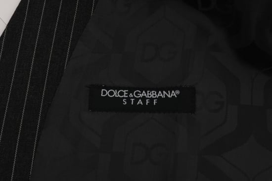 Chaleco de Lana Grisa Stretch de Dolce & Gabbana - Image 6