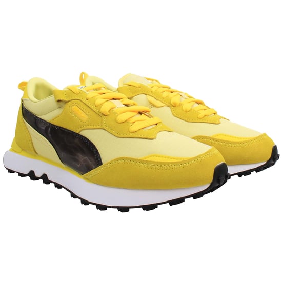 Puma Rider FV Pikachu Kids Yellow Trainers - Image 1