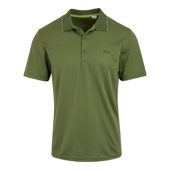 Regatta Mens Maverick V Active Polo Shirt (Nephrite Green) - Image 1