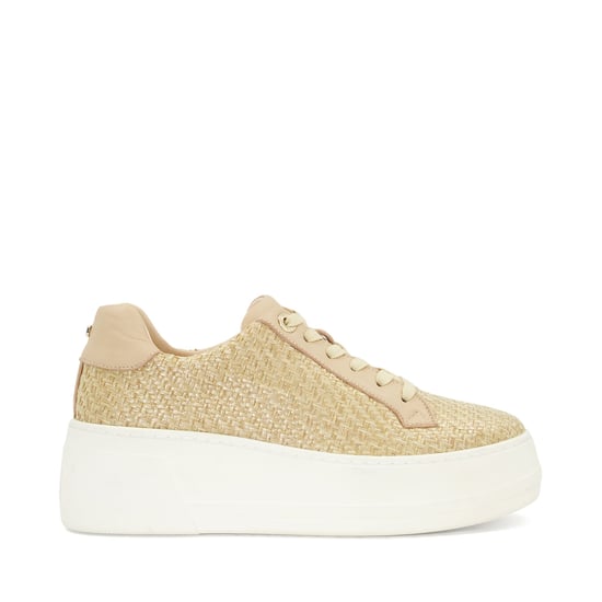 Dune Ladies EPISODE Lace-Up Flatform Trainers - Image 1