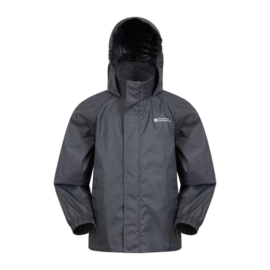 Mountain Warehouse Childrens/Kids Pakka II Waterproof Jacket (Grey) - Image 1