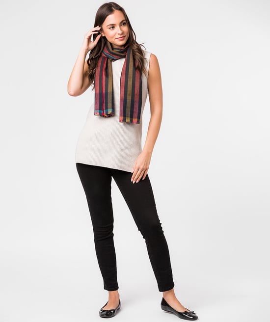 Ratio' Cashmere & Merino Wool Scarf