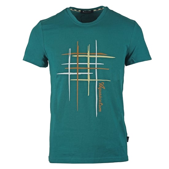 Aquascutum Crew Neck Green T-Shirt