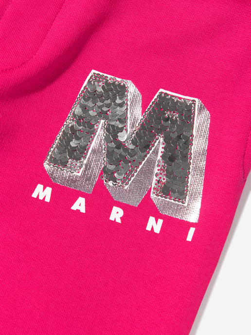 MARNI KIDS Girls Logo Joggers