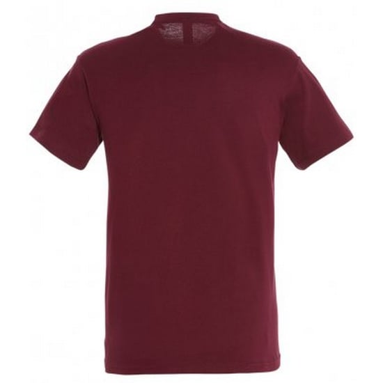 SOLS Mens Regent Short Sleeve T-Shirt (Burgundy) - Image 3