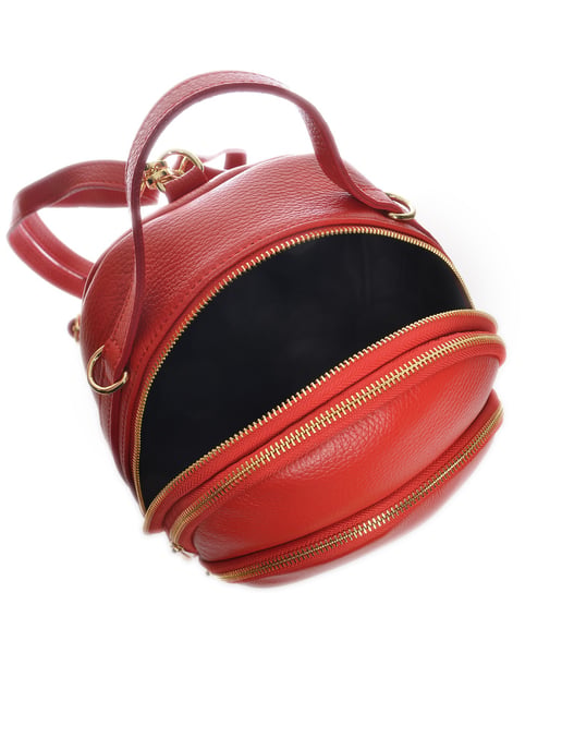 Isabella Rhea Rojo Bolso de cuero - Image 4