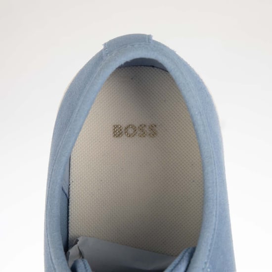 Women's Boss AidenLM Tennis Trainers in Light Blue - Image 6