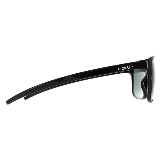 Bolle Square Unisex Shiny Black Grey Score