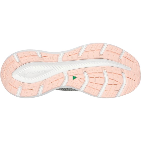 Skechers Edgeride Impression Textile Women's Green/Orange Trainers - Image 2