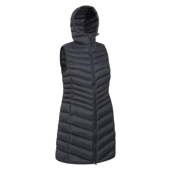 Mountain Warehouse Womens/Ladies Florence Padded Long Gilet (Black) - Image 5