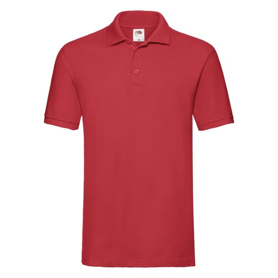 Fruit of the Loom Mens Premium Pique Polo Shirt (Red) - Image 1