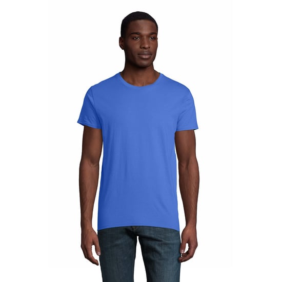 SOLS Mens Pioneer Organic Cotton T-Shirt (Royal Blue) - Image 1