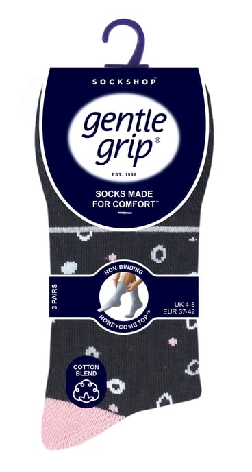 Gentle Grip - Calcetines no elásticos Gentle Grip 6 pares - SOLRH219 - Image 2
