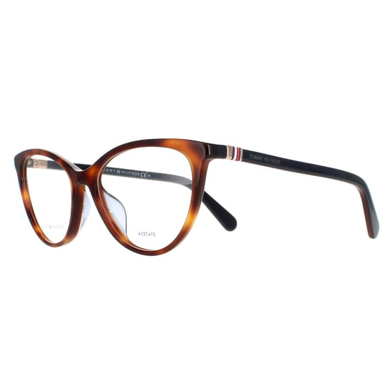 Tommy Hilfiger Cat Eye Womens Havana Glasses