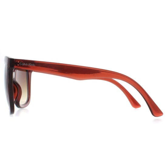 Calvin Klein Square Womens Transparent Brown Brown Gradient CK22550S