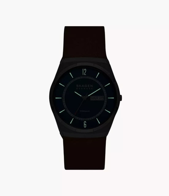 Skagen Melbye Titanium Men's Brown Watch SKW6906