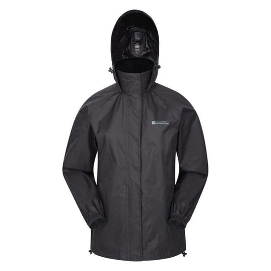 Mountain Warehouse Childrens/Kids Pakka Waterproof Jacket (Black) - Image 1