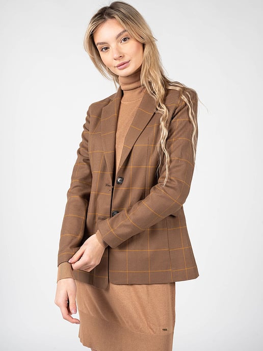 Silvian Heach Chaqueta Mujer Marrón - Image 3