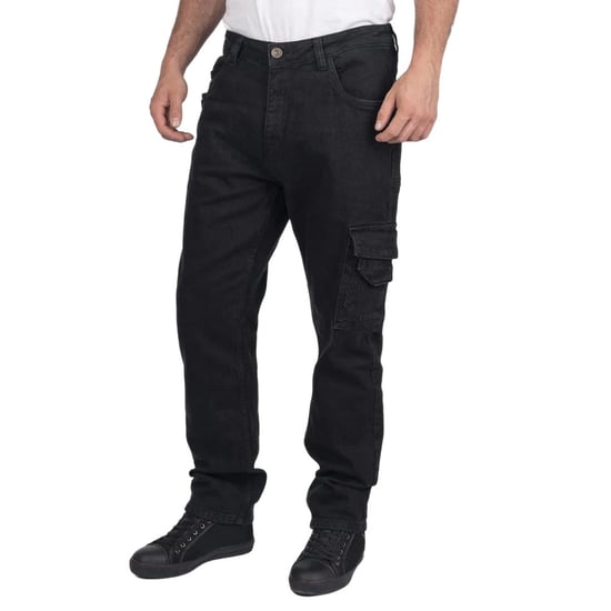 Lee Cooper Mens Denim Stretch Jeans (Black) - Image 3