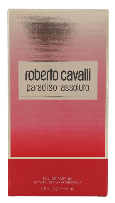 Roberto Cavalli Paradiso Assoluto Eau de Parfum 75ml Spray For Her