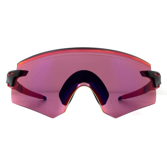 Gafas de sol Oakley Rectangulares para hombres en negro mate con lente Prizm Road - Image 1