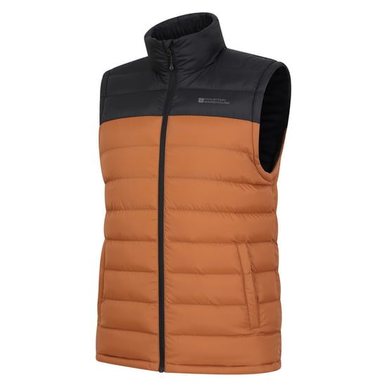 Mountain Warehouse Mens Seasons II Padded Gilet (Gold) - Image 3