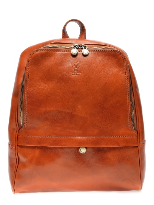 Anna Luchini SS22 AL 3132 Brown Leather Bag