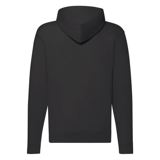 Fruit of the Loom Mens Classic Zipped Hoodie (Black) - Image 2