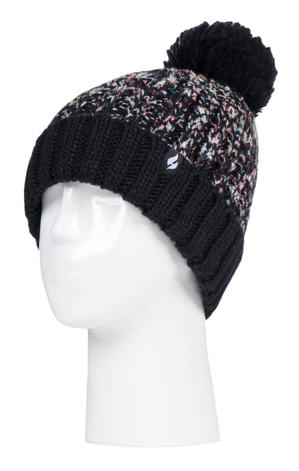 HEAT HOLDERS - Gorro térmico de invierno para mujer con pompón grande - Image 1