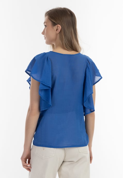 Dreimaster Blouse women blue - Image 4