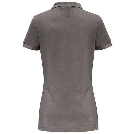Asquith & Fox Womens/Ladies Plain Short Sleeve Polo Shirt (Charcoal) - Image 2