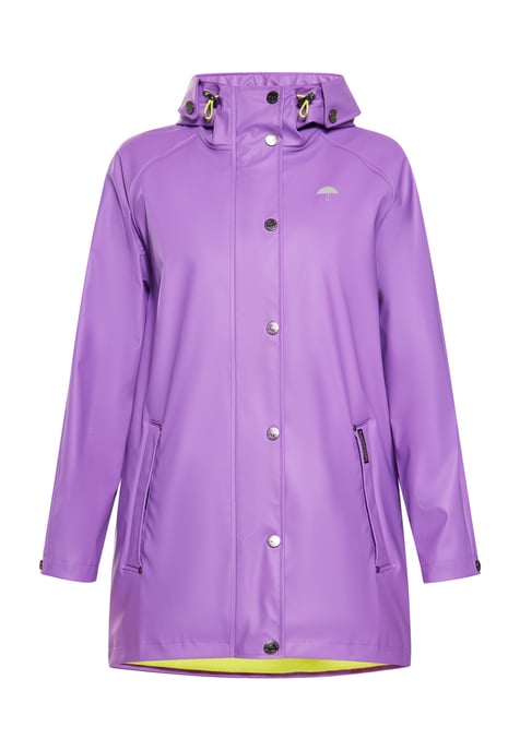Schmuddelwedda raincoat women purple - Image 1