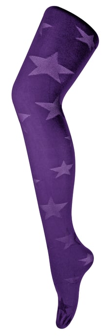 Sock Snob - Mallas opacas de colores de 80 deniers para mujer - Star - Image 1