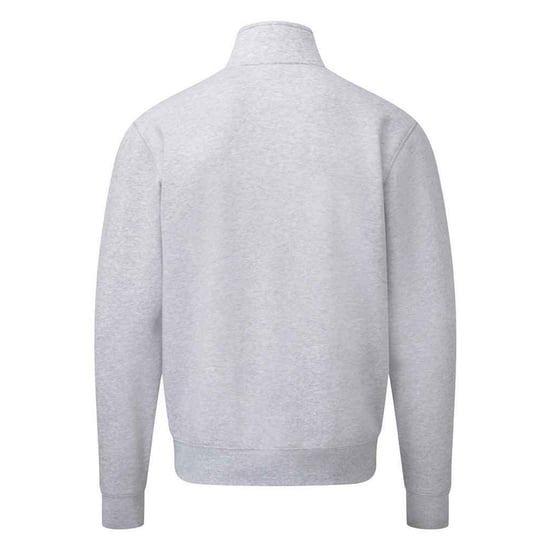 Russell Mens Authentic Sweat Jacket (Light Oxford) - Image 2