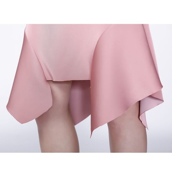 Straight skirt with flared ruffles alongside - Image 3