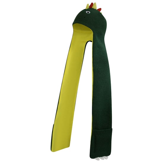 Dare 2B Childrens/Kids Snowplay Dinosaur 3 in 1 Hat Scarf (Eden Green)