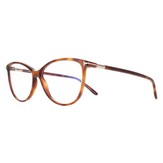 Tom Ford Cat Eye Womens Blonde Havana  FT5616-B