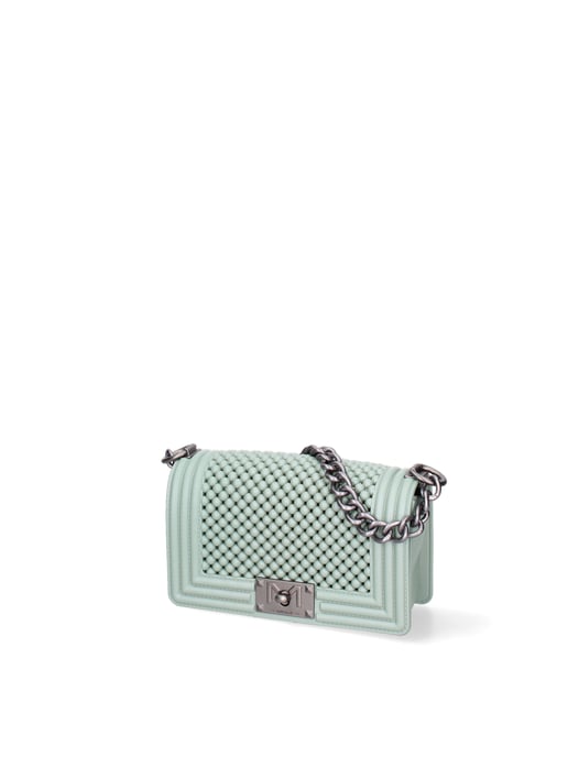 Marc Ellis bolso de mano Mujer LIGHT GREEN AND SILVER - Image 2