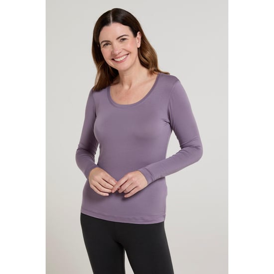 Mountain Warehouse Womens/Ladies Keep The Heat Thermal Top (Dusky Purple)